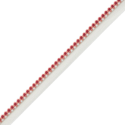 Mds Check Piping Trim by Samuel & Sons in Berry