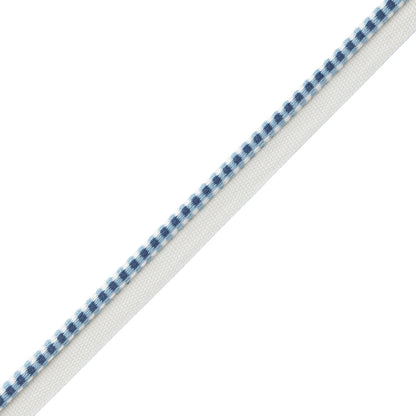 Mds Check Piping Trim by Samuel & Sons in Azure