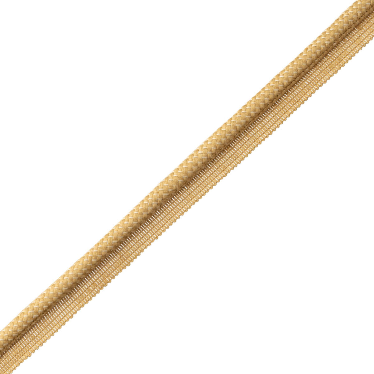 Ilana Cord With Tape Trim by Samuel & Sons in Honey