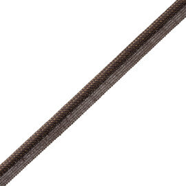 Ilana Cord With Tape Trim by Samuel & Sons in Bark