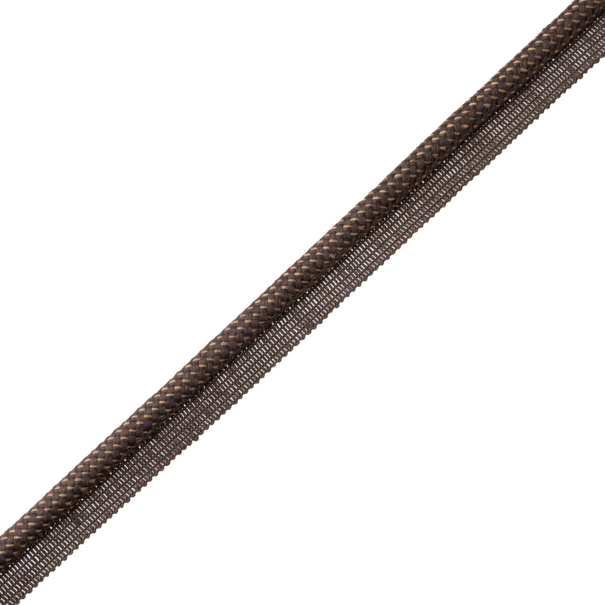 Ilana Cord With Tape Trim by Samuel & Sons in Bark