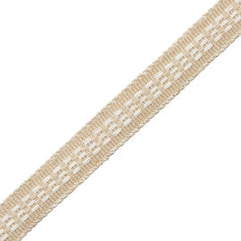 Ilana Border Trim by Samuel & Sons in Alabaster