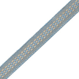 Ilana Border Trim by Samuel & Sons in Ocean