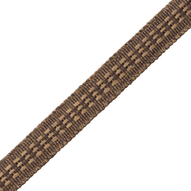 Ilana Border Trim by Samuel & Sons in Bark