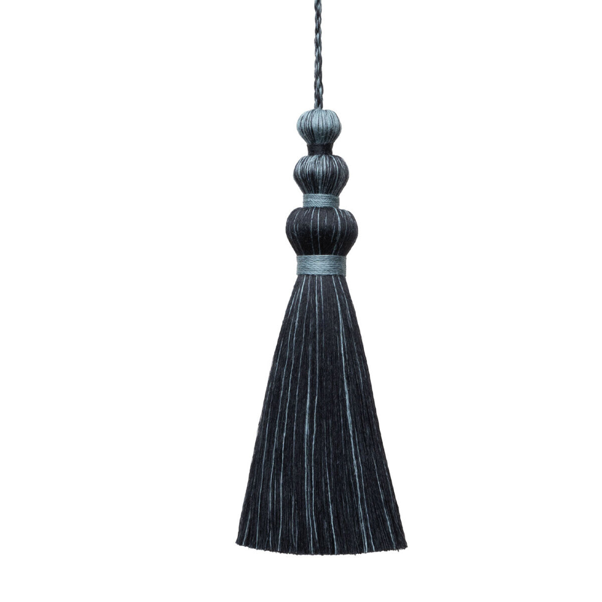 Ilana Key Tassel Trim by Samuel & Sons in Night Sky