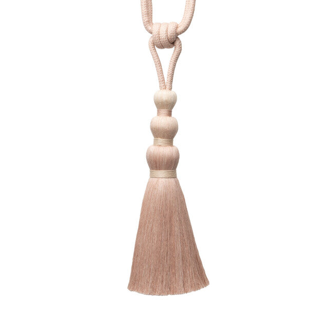 Ilana Single Tassel Tieback by Samuel & Sons in Petal