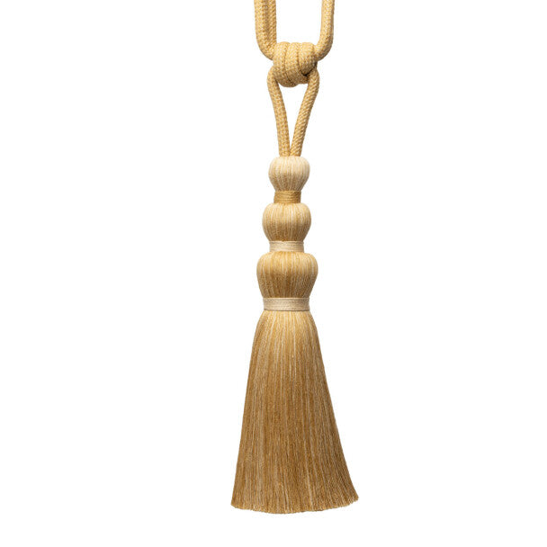 Ilana Single Tassel Tieback by Samuel & Sons in Honey