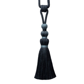Ilana Single Tassel Tieback by Samuel & Sons in Night Sky