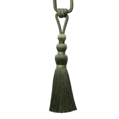 Ilana Single Tassel Tieback by Samuel & Sons in Evergreen