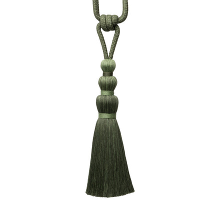 Ilana Single Tassel Tieback by Samuel & Sons in Evergreen