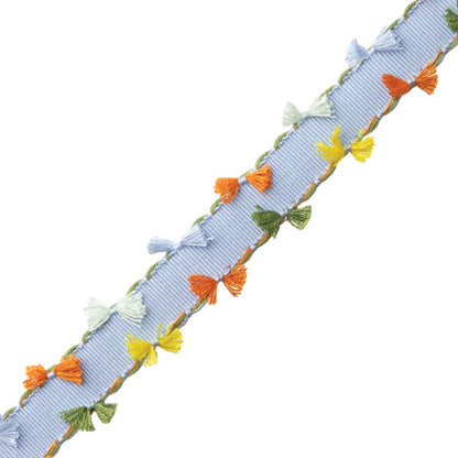 Kaleidoscope Bow Border Trim by Samuel & Sons in Murano