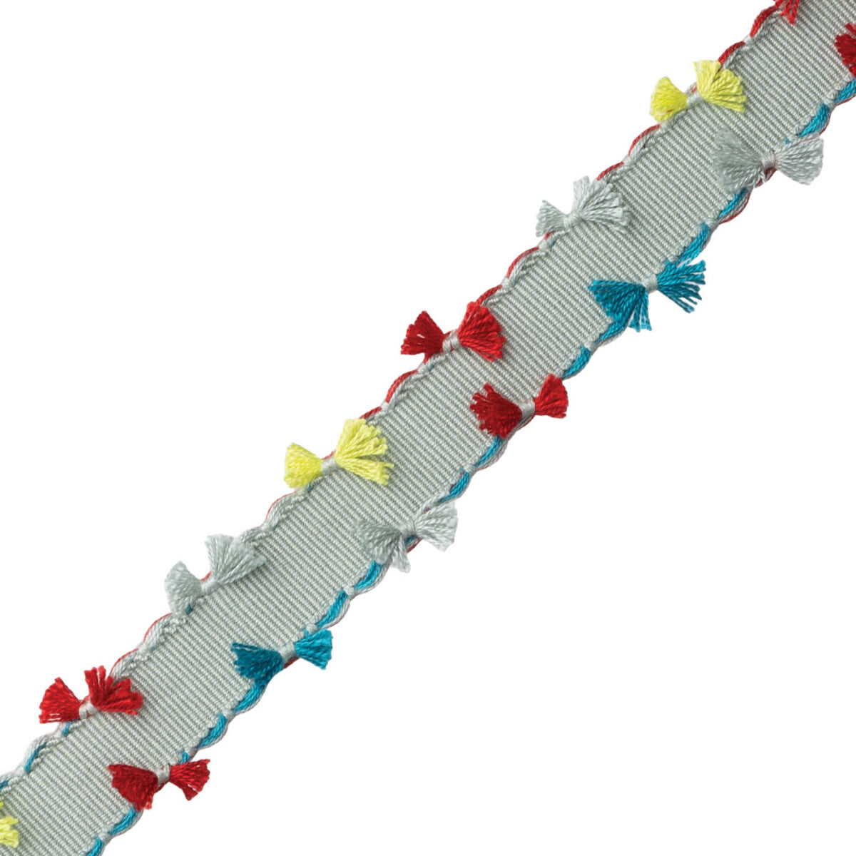 Kaleidoscope Bow Border Trim by Samuel & Sons in Fiesta