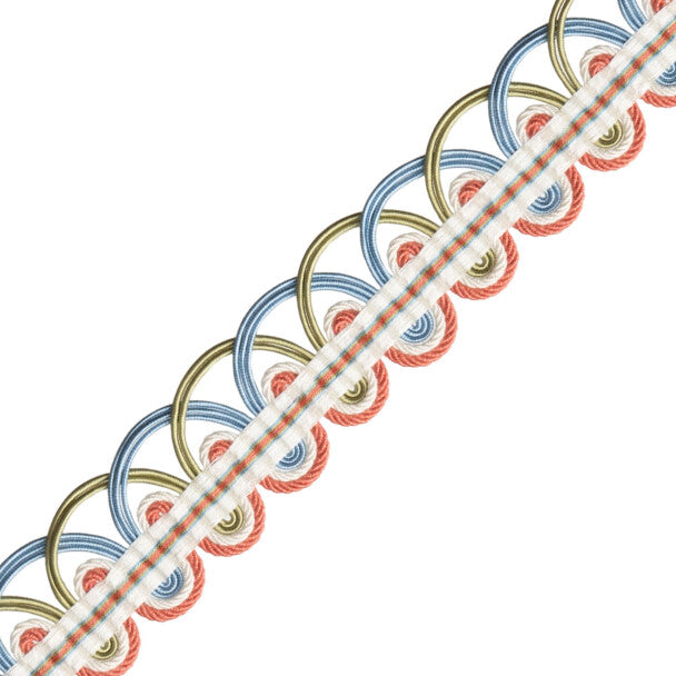 Kaleidoscope Braid Trim by Samuel & Sons in Lupine