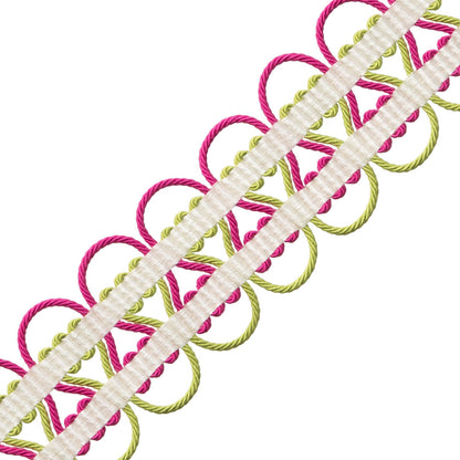 Kaleidoscope 2.55" Crete Trim by Samuel & Sons in Garland