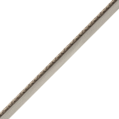 1/4" Le Jardin Silk Metallic Cord Trim by Samuel & Sons in Bronze