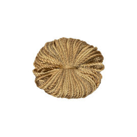 1" Le Jardin Silk Metallic Tuft by Samuel & Sons in Gilded Gold