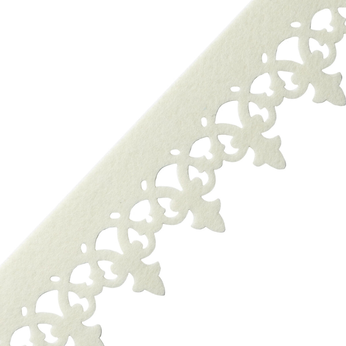 Finlay Scalloped Border Trim by Samuel & Sons in Ivory