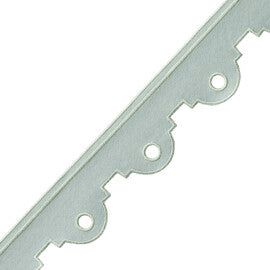 Peyton Embroidered Border Trim by Samuel & Sons in Celadon