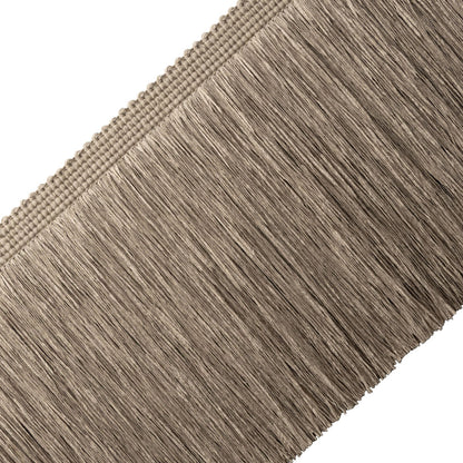 10" La Terre Cut Fringe Trim by Samuel & Sons in Flax