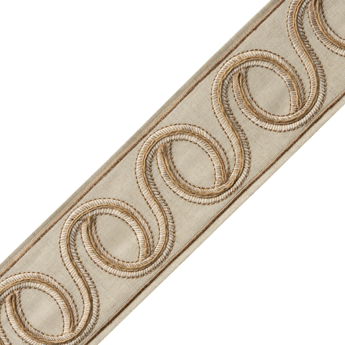 Terra Garland Border Trim by Samuel & Sons in Natural