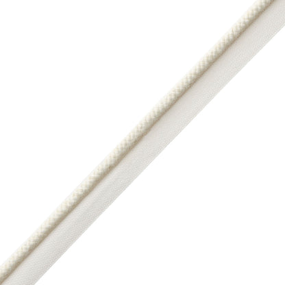Westport Braided Cord With Tape Trim by Samuel & Sons in Parchment