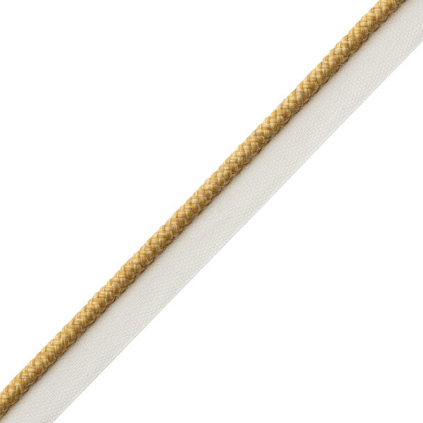 Westport Braided Cord With Tape Trim by Samuel & Sons in Beeswax