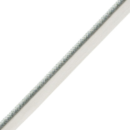 Westport Braided Cord With Tape Trim by Samuel & Sons in Beach Glass
