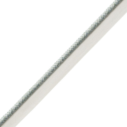 Westport Braided Cord With Tape Trim by Samuel & Sons in Beach Glass