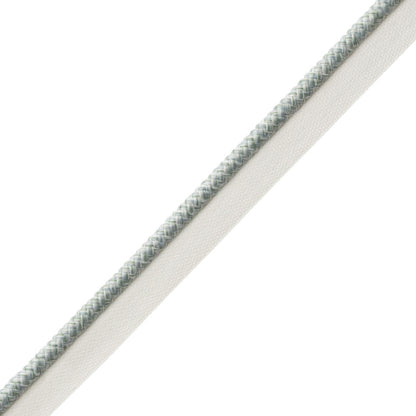 Westport Braided Cord With Tape Trim by Samuel & Sons in Beach Glass