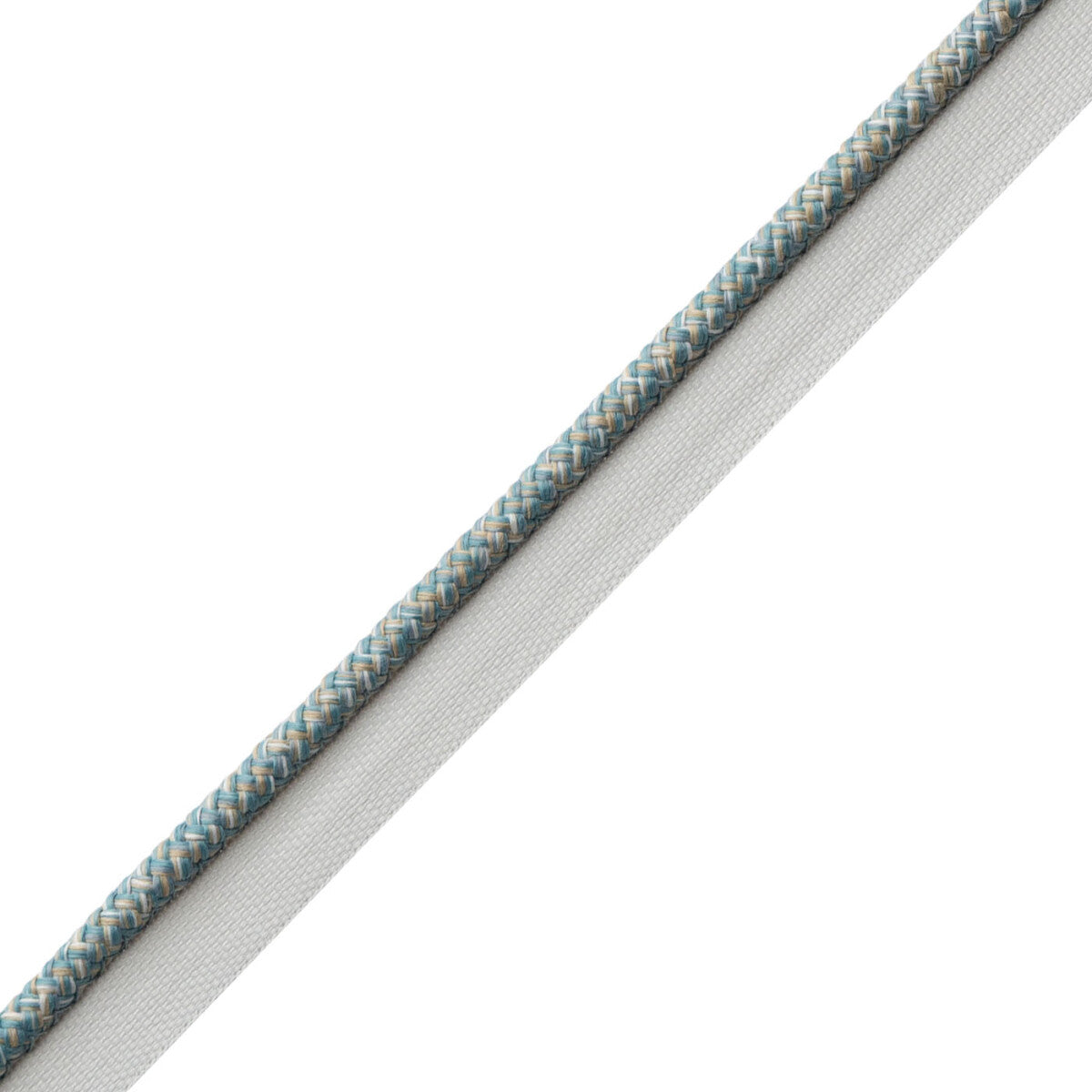 Westport Braided Cord With Tape Trim by Samuel & Sons in Sunrise
