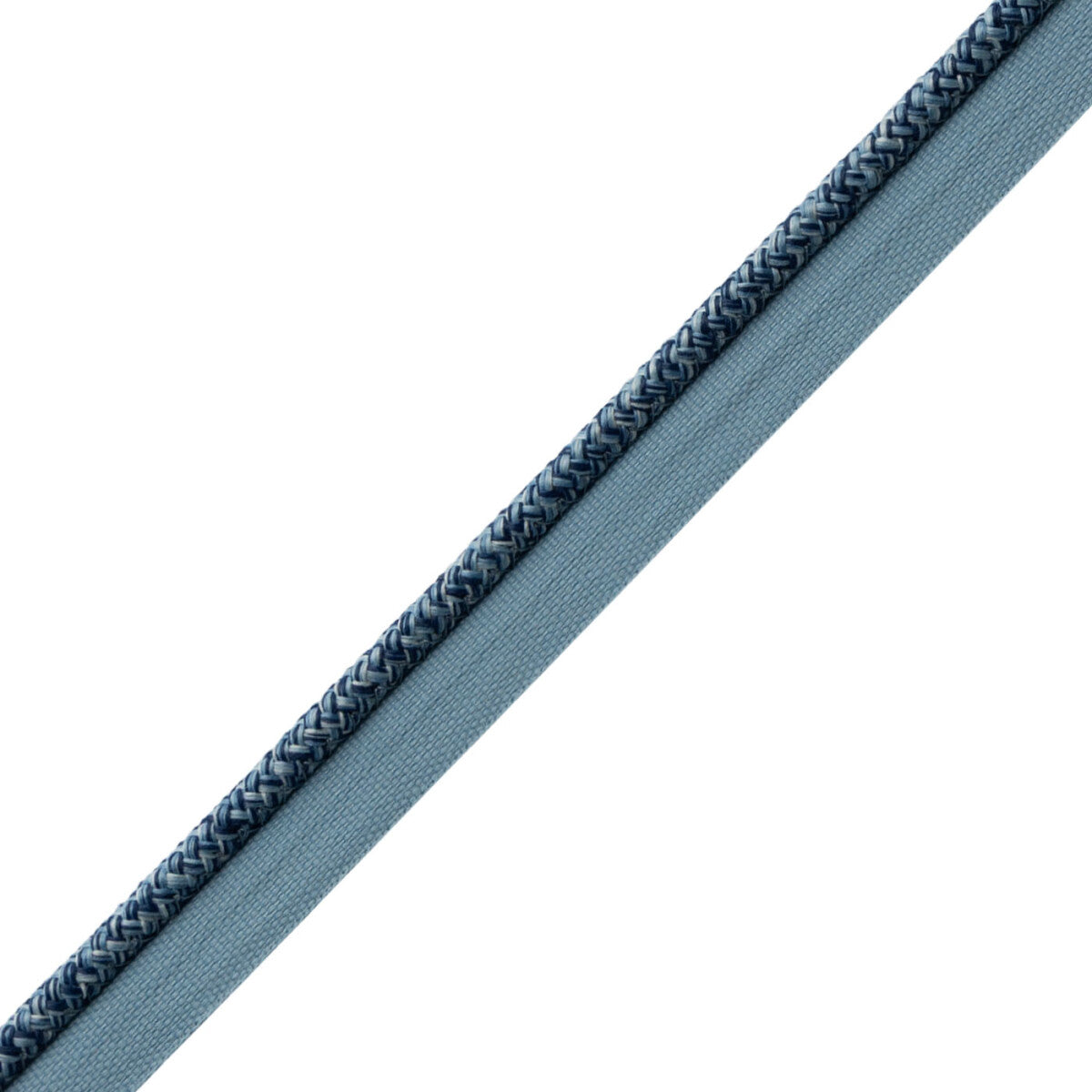 Westport Braided Cord With Tape Trim by Samuel & Sons in Lakeside