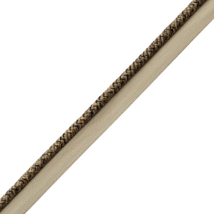 Westport Braided Cord With Tape Trim by Samuel & Sons in Flint