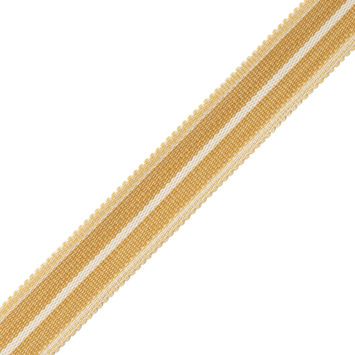 Westport Striped Border Trim by Samuel & Sons in Beeswax