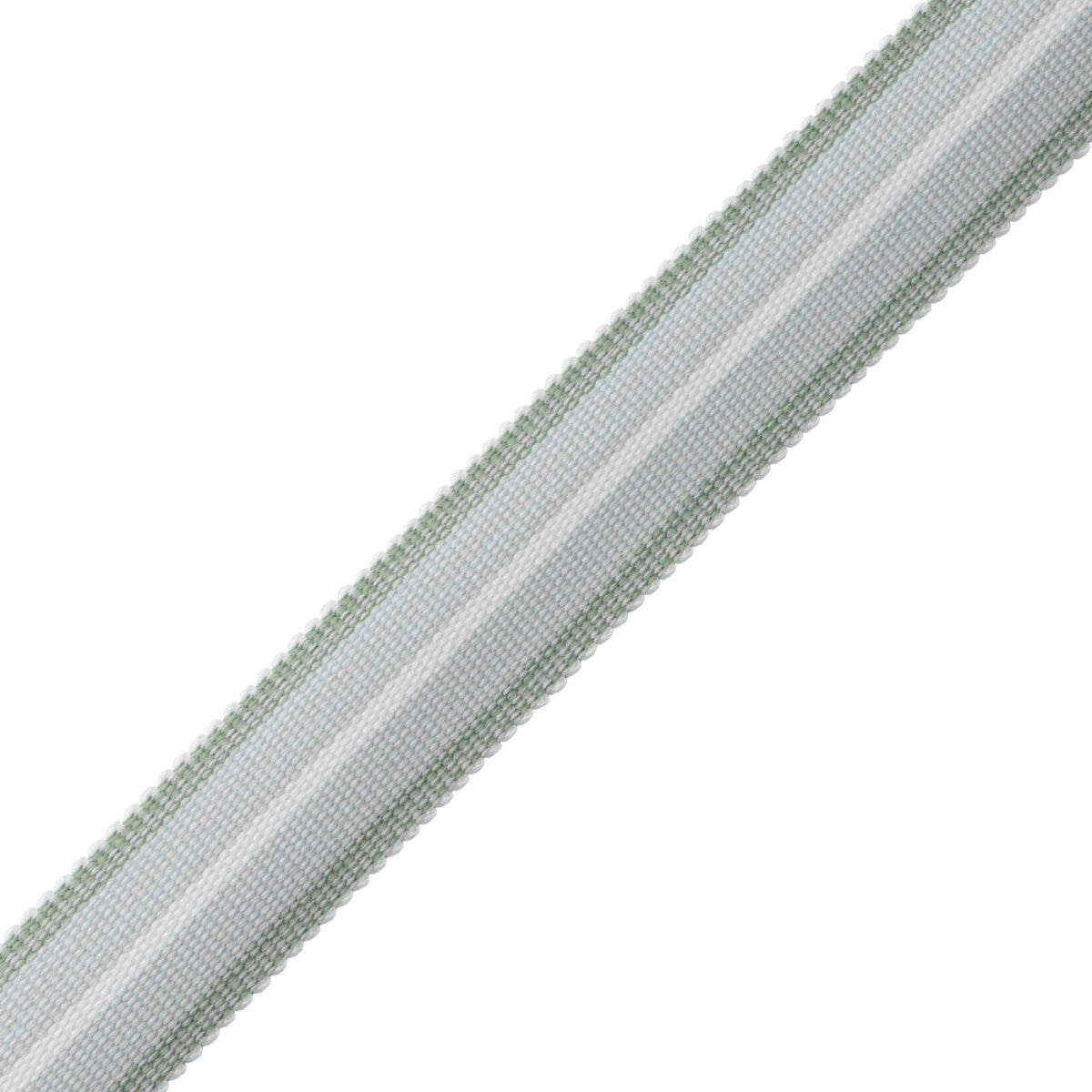 Westport Striped Border Trim by Samuel & Sons in Beach Glass