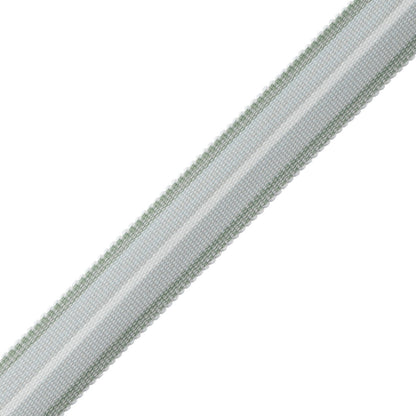 Westport Striped Border Trim by Samuel & Sons in Beach Glass