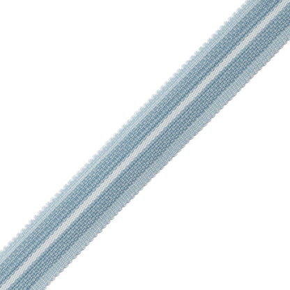 Westport Striped Border Trim by Samuel & Sons in Bluestone