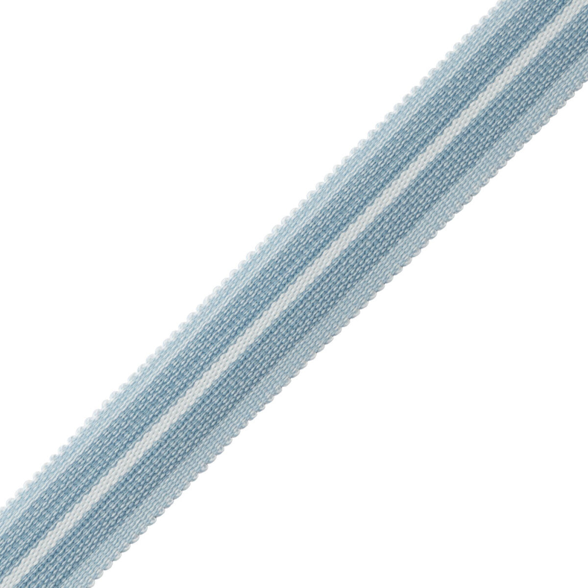 Westport Striped Border Trim by Samuel & Sons in Bluestone