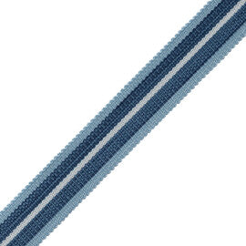 Westport Striped Border Trim by Samuel & Sons in Lakeside