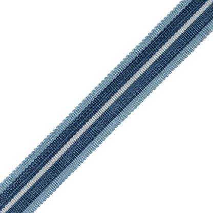 Westport Striped Border Trim by Samuel & Sons in Lakeside