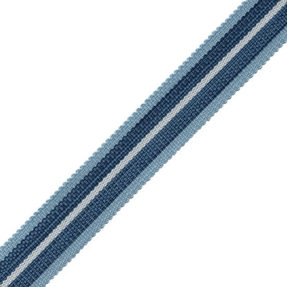Westport Striped Border Trim by Samuel & Sons in Lakeside