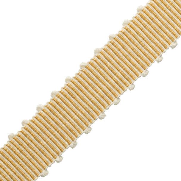 Westport Picot Border Trim by Samuel & Sons in Beeswax