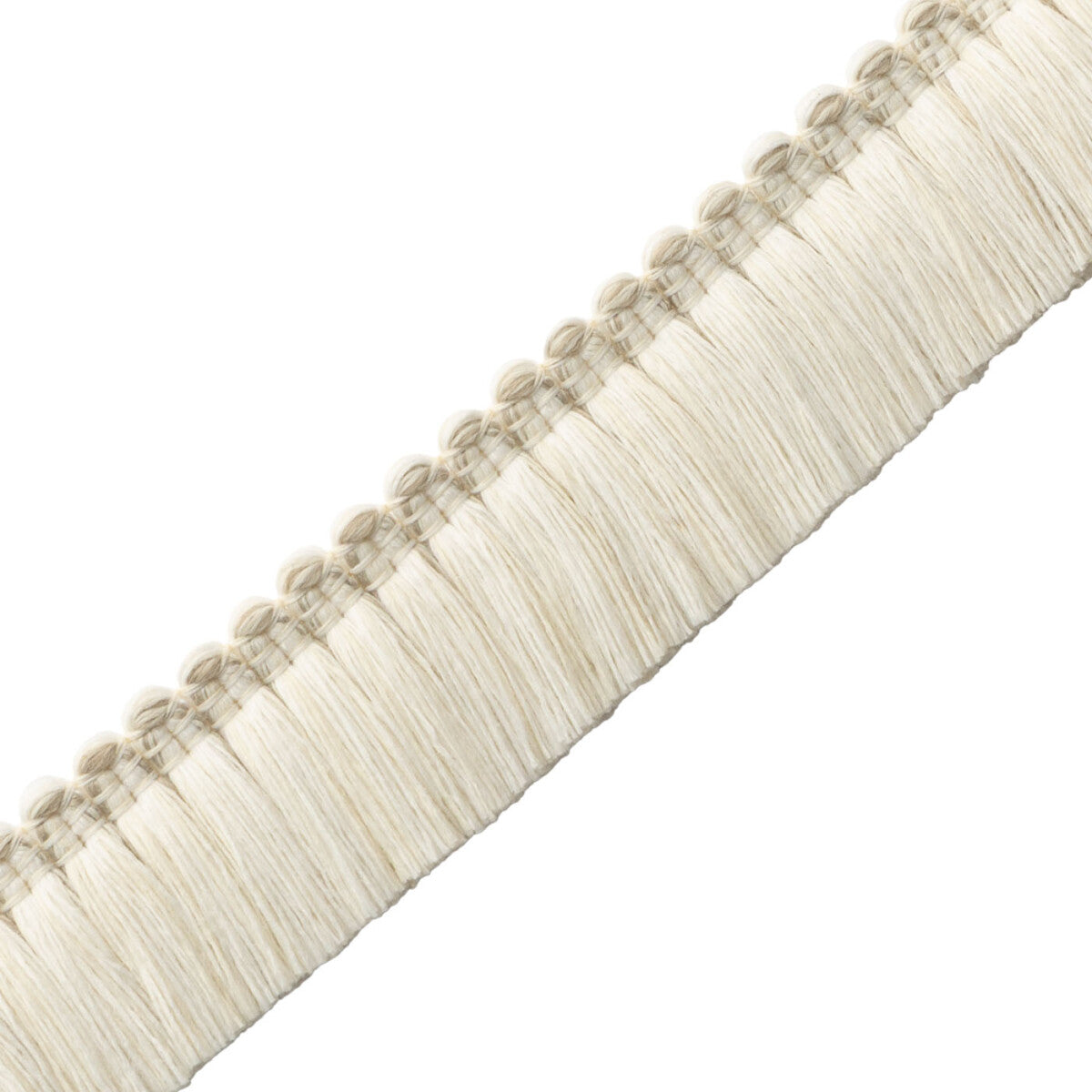 Westport Brush Fringe Trim by Samuel & Sons in Parchment