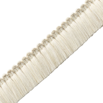 Westport Brush Fringe Trim by Samuel & Sons in Parchment