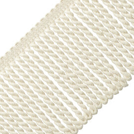 Westport Bullion Fringe Trim by Samuel & Sons in Parchment