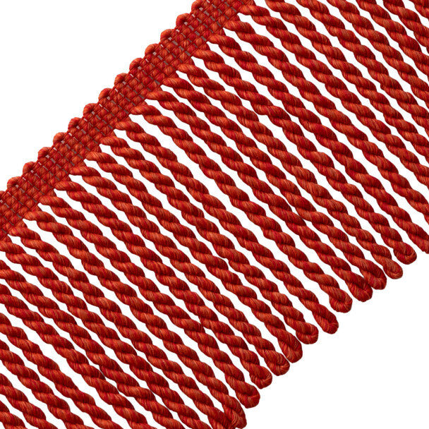 Westport Bullion Fringe Trim by Samuel & Sons in Red Coral