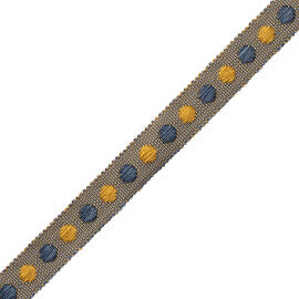 Romaunt Gimp Trim by Samuel & Sons in Millais Gold