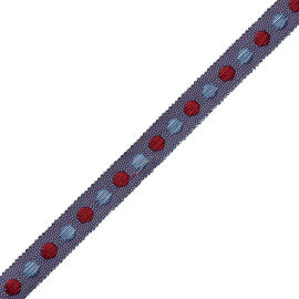 Romaunt Gimp Trim by Samuel & Sons in Proserpine Burgundy