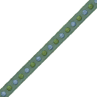 Romaunt Gimp Trim by Samuel & Sons in Ophelia Emerald