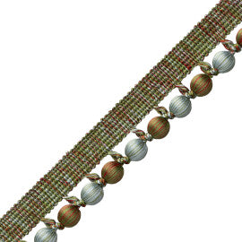 Romaunt Beaded Cord Trim by Samuel & Sons in Arcadia Multi