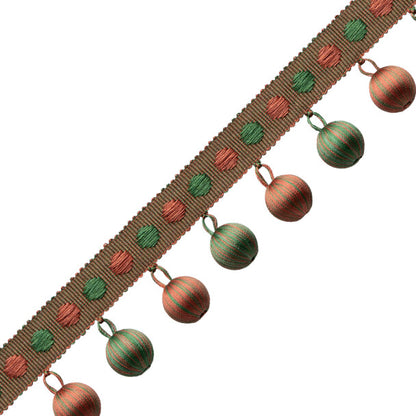 Romaunt Beaded Fringe Trim by Samuel & Sons in Reverie Terra
